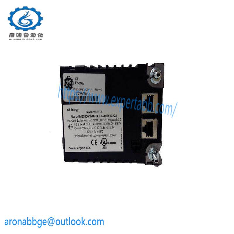 GE IS220PSVOH1A (NO REV) Boards & Turbine Control