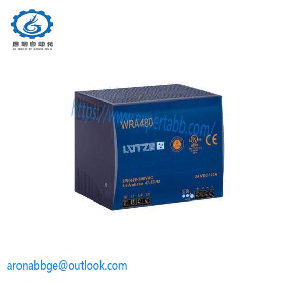 Lutze WRA480-24 POWER SUPPLY