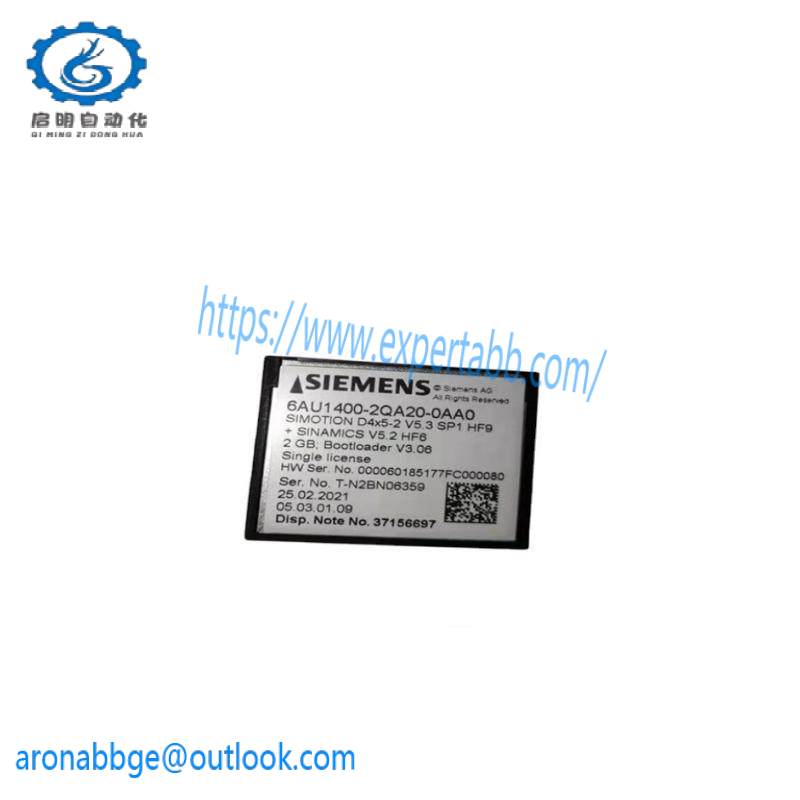 SIEMENS 6AU1400-2QA20-0AA0 Compact Flash Card