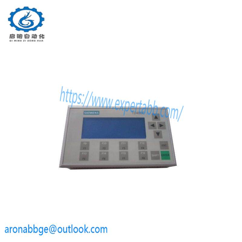 SIEMENS 6AV6640-0AA00-0AX0 TD400C text display