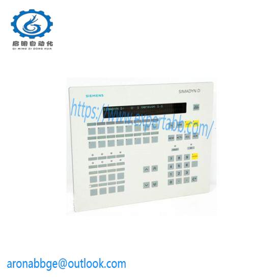 SIEMENS 6DD1670-0AF0 Operator Panel