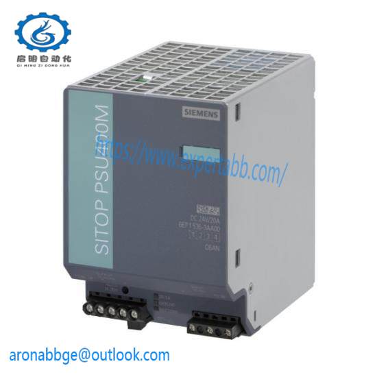 SIEMENS 6EP1536-3AA10 power supply input