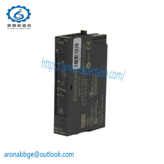 SIEMENS 6ES7134-4FB51-0AB0 Analog Input Module - 2AI High Speed