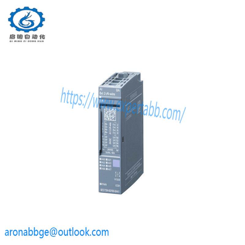 SIEMENS 6ES7134-6GF00-0AA1 ANALOG INPUT MODULE