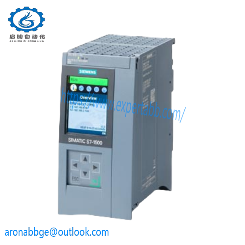 SIEMENS 6ES7515-2TN03-0AB0 central processing unit with 1.5 MB work memory.
