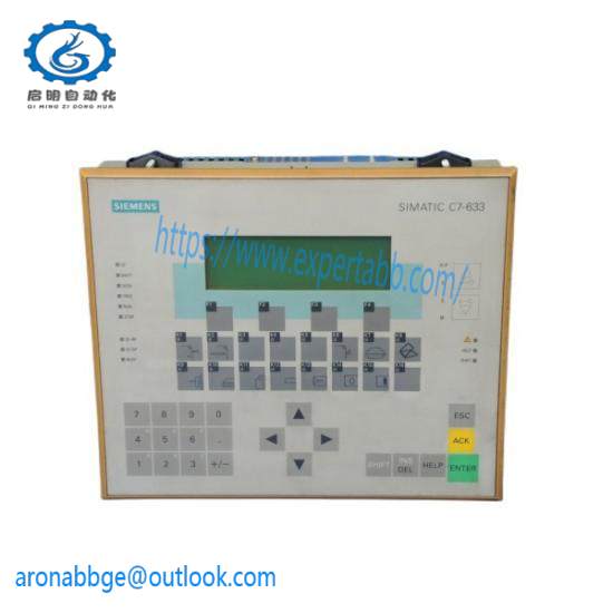 SIEMENS 6ES7633-2BF02-0AE3 C7-633DP Compact Display & Control Unit