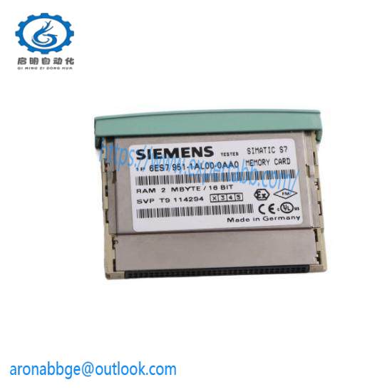 Siemens 6ES7951-1AL00-0AA0 RAM Memory Card for S7-400