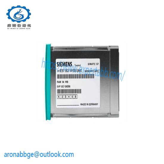Siemens 6ES7952-1AS00-0AA0 RAM Memory Card