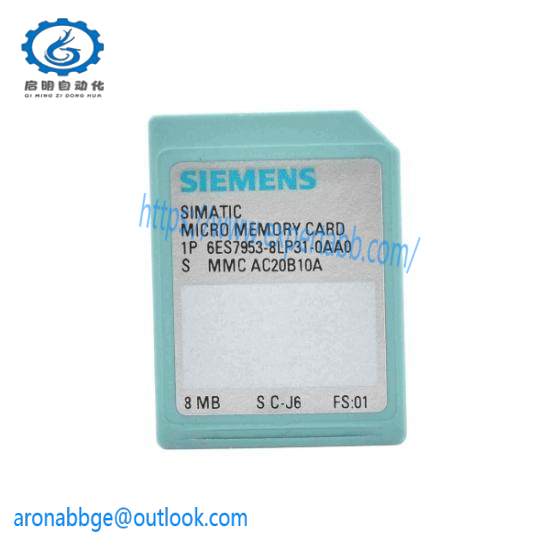 Siemens 6ES7 953-8LP31-0AA0  Memory Card