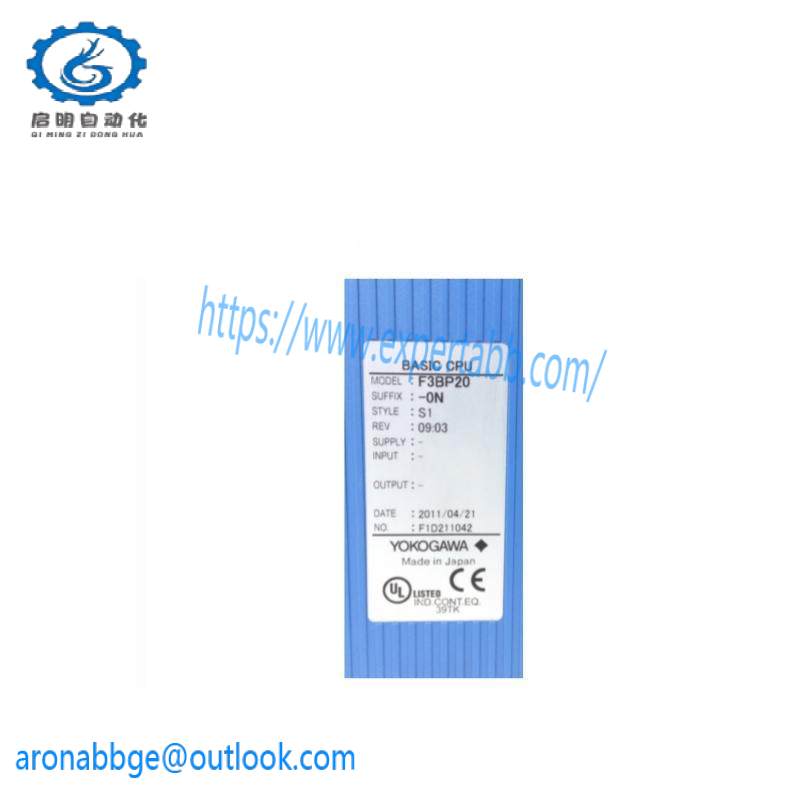 YOKOGAWA F3BP20-0N Basic CPU Module