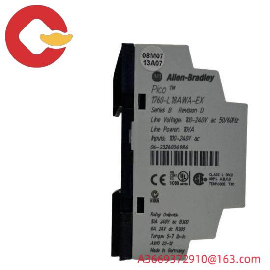1760-L18AWAEX 1760-L18AWA-EX Controller w/RTC