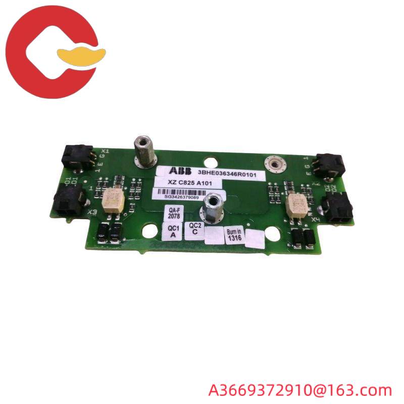 ABB 3BHE036346R0101 PC BOARD