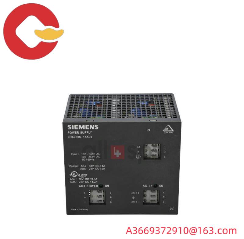 SIEMENS 3RX9306-1AA00 AS-Interface combi-power supply
