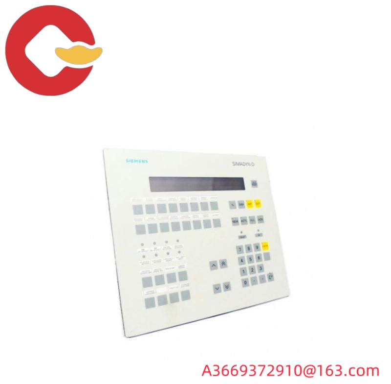 SIEMENS 6DD1670-0AF0 SIMADYN D OPERATOR PANEL