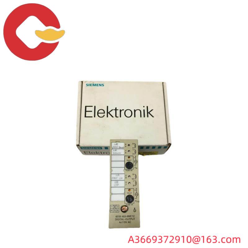 SIEMENS 6ES5453-8MC12 Digital Output Module