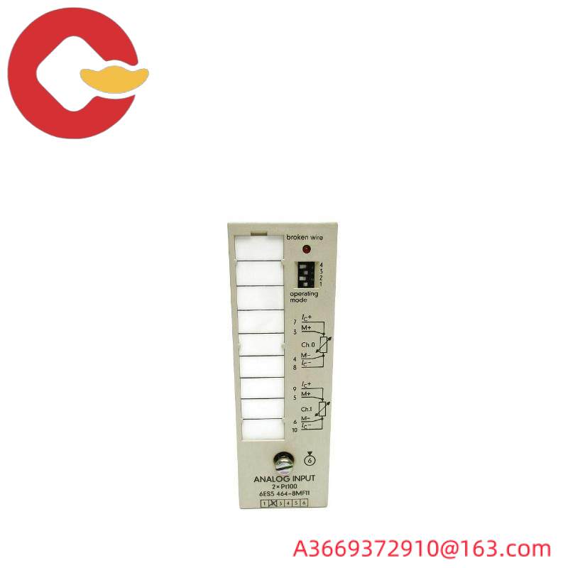 SIEMENS 6ES5464-8MF11 Analog Input Module