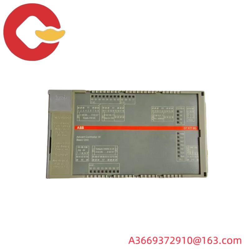 ABB 07KT95 Advant OCS 07 KT 95 Control Unit