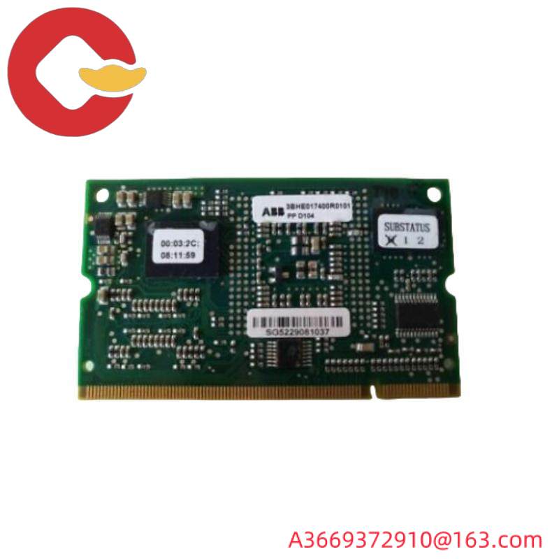ABB 3BHE017400R0101 Main control board