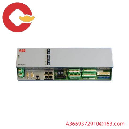 ABB 3BHE025541R0101 PCD231B  Exciter Control Module