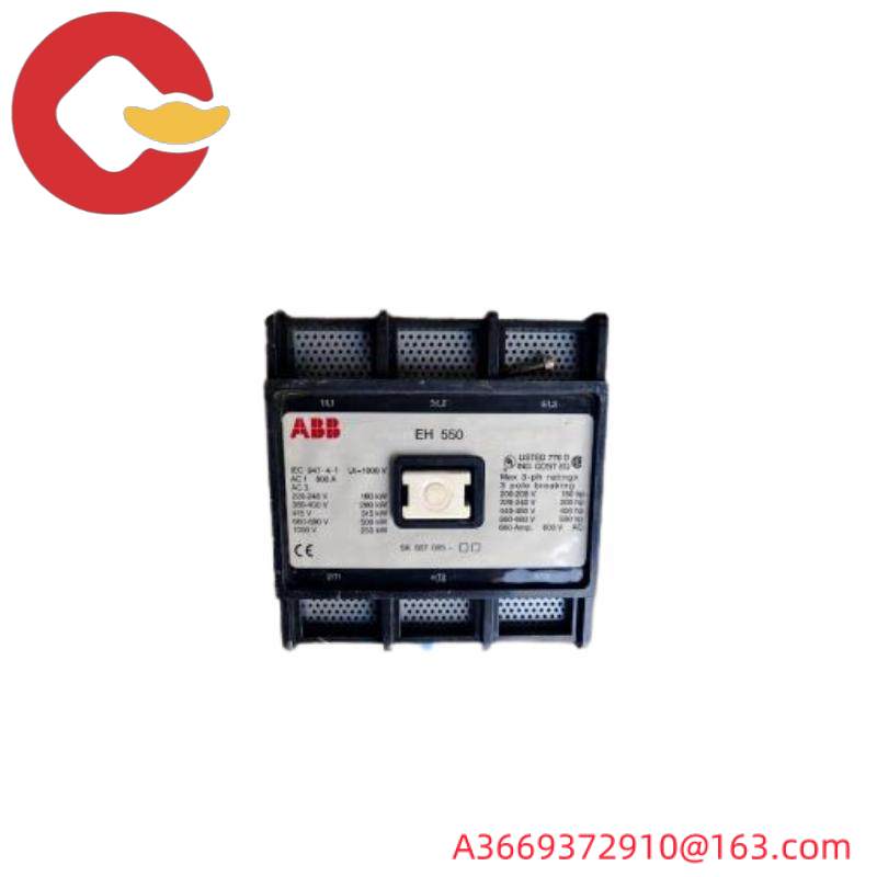 ABB EH550G 3P CONT.110VDC W/RECT.120V