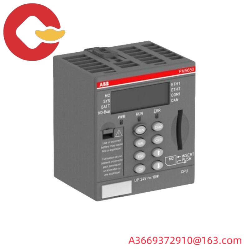 ABB PM5650-2ETH Central Processing Unit Module