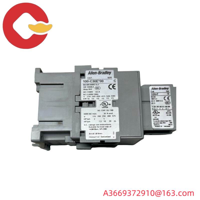 Allen Bradley 100-C30E*00 CONTACTOR RELAY