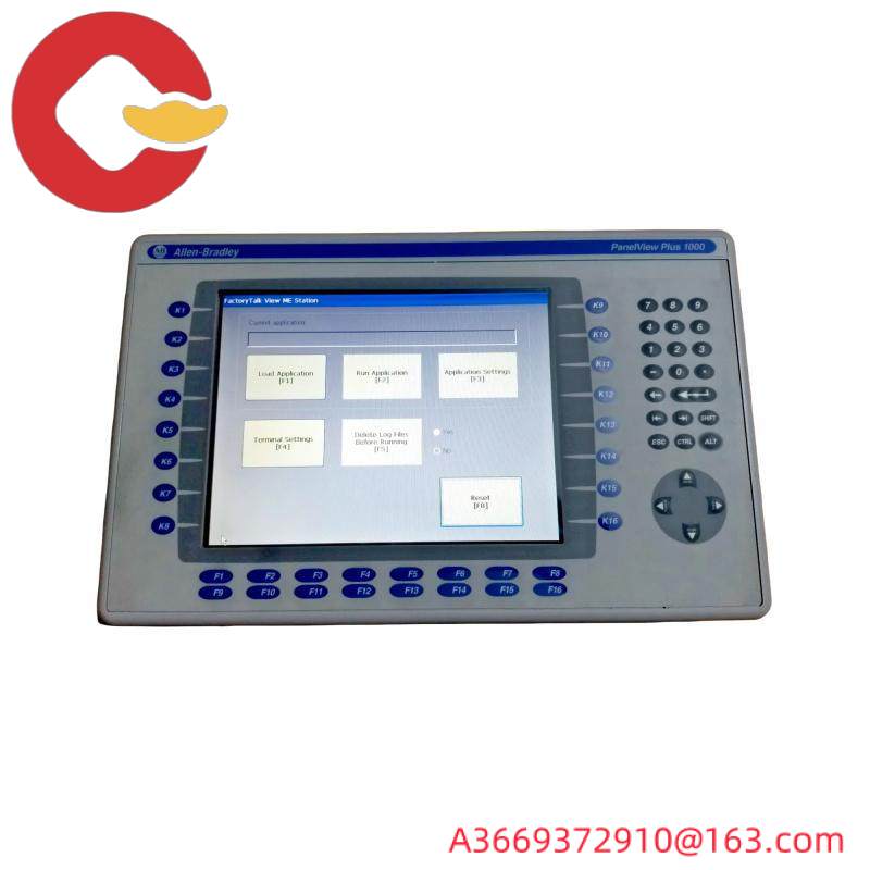 Allen Bradley 2711P-RDB10C/B Display module