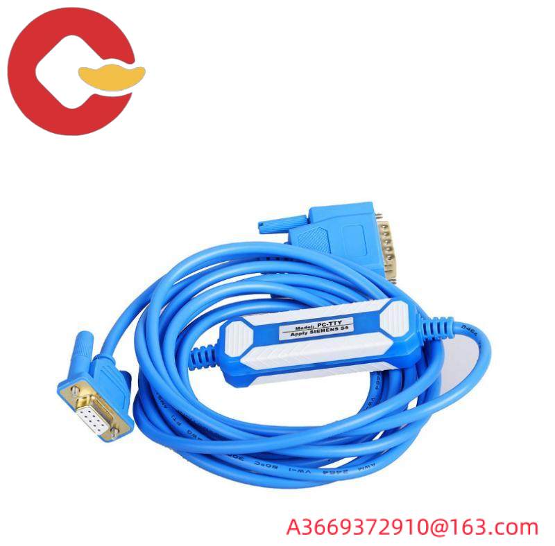 SIEMENS AMSAMOTION PC-TTY S5 PLC programming cable