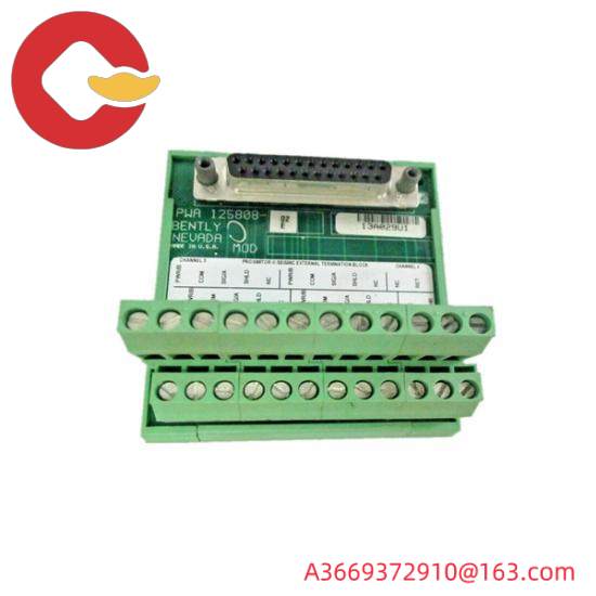 BENTLY NEVADA 125808-02A Terminal Block Board