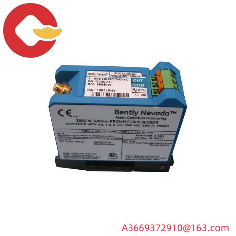 BENTLY NEVADA 330180-X2-05 MOD: 181634-02 Proximity Sensor