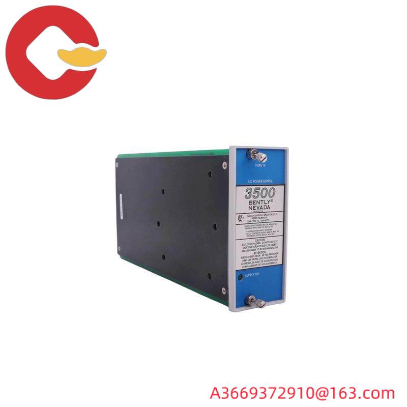 Bently Nevada 3500/15 106M1079-01 POWER SUPPLY MODULE