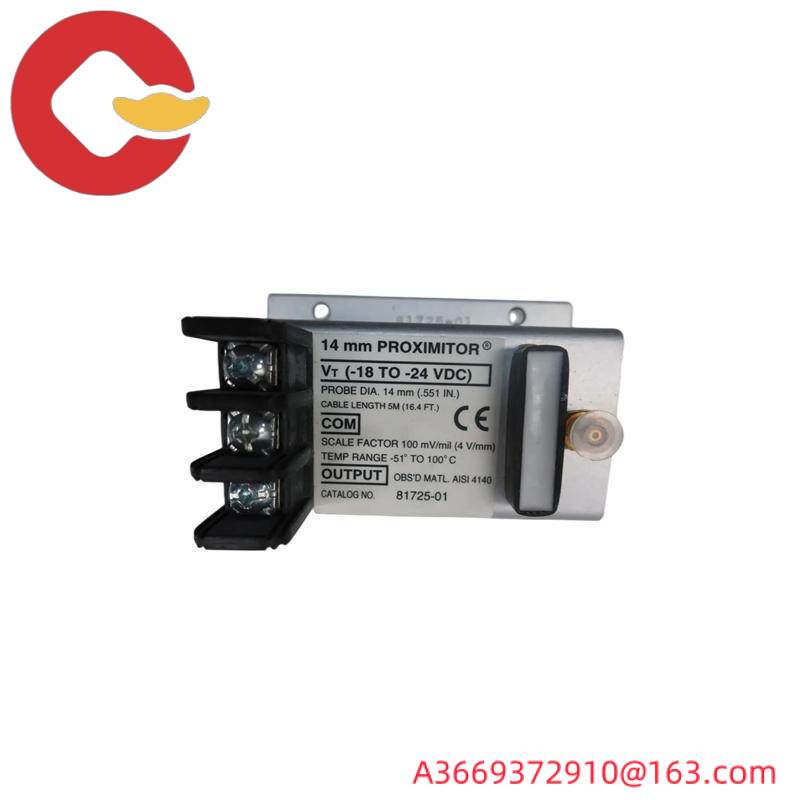 Bently Nevada 81725-02 PROXIMITOR SENSOR