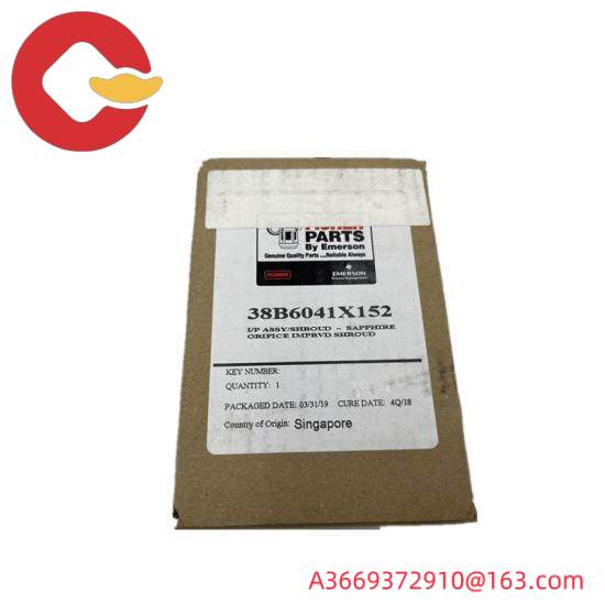 EMERSON FISHER 38B6041X152 CONTROLLER