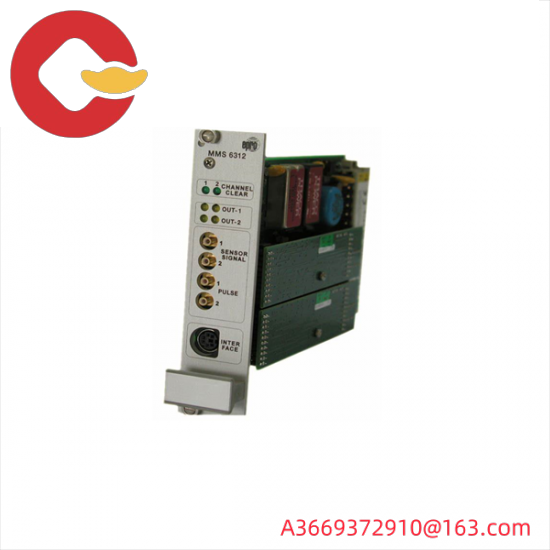 EMERSON MMS6312 Monitoring module