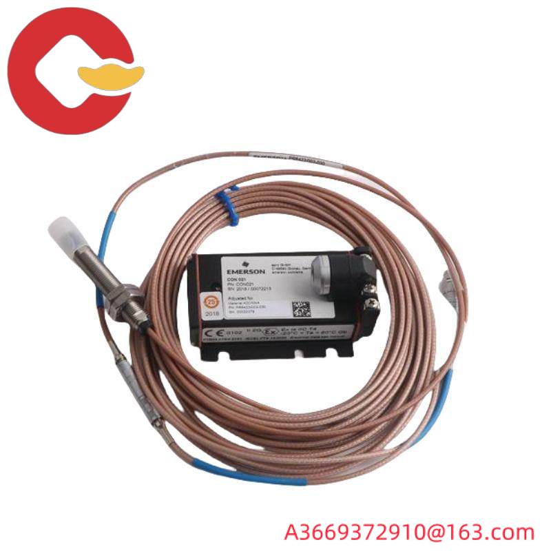 Emerson PR6423/002-131 CON021 Eddy Current Displacement Sensor