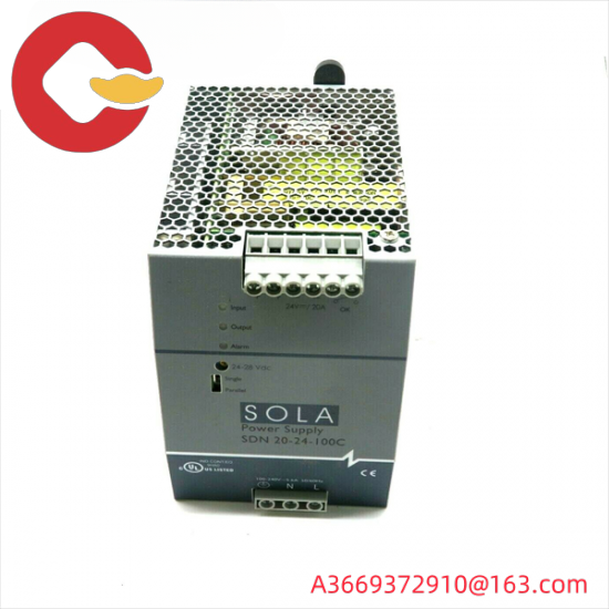 EMERSON SDN 20-24-100C Input Nominal AC Voltage