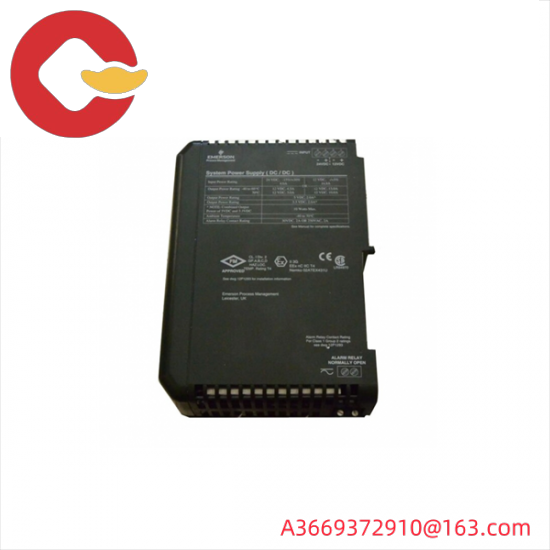EMERSON VE4015 Pulse Count Input Card