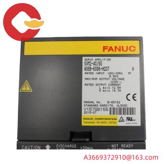 Fanuc A06B-6096-H207  GE Servo Module