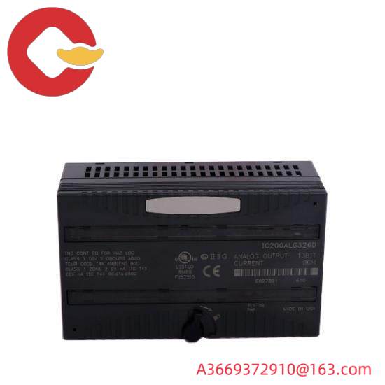 GE Fanuc IC200ALG326  Versamax PLC