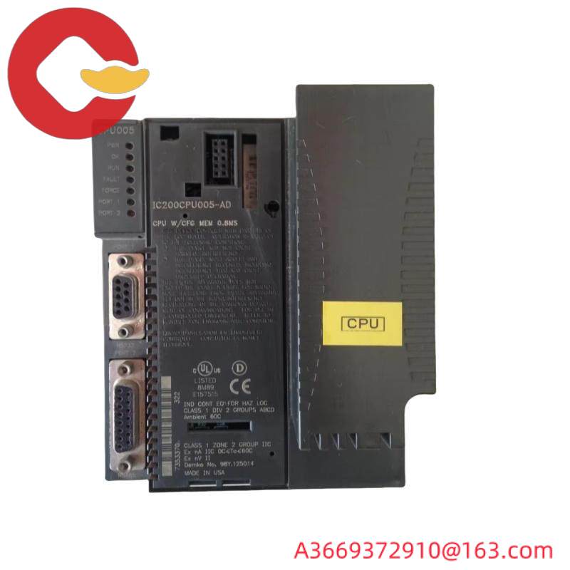 GE IC200CPU005 CPU module
