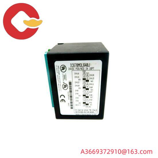 GE IC670MDL640