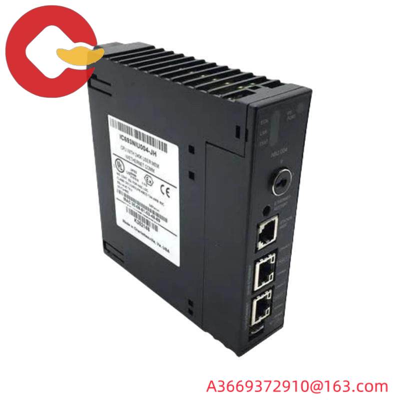 GE IC693NIU004  Ethernet Network Interface Unit