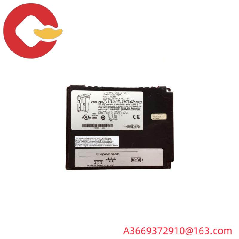 GE IC754VGI06STD OPERATOR INTERFACE