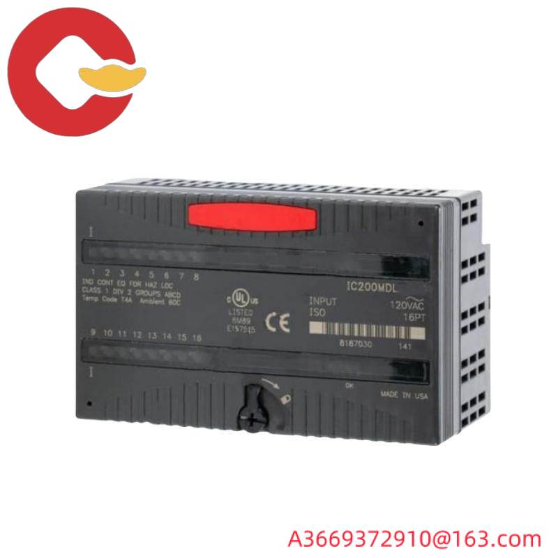 GE IC200MDL241 AC Input Module with 16 points