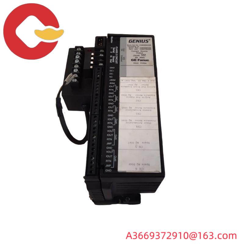 GE Fanuc IC660BBA025 Block 24/48Vdc Analog Current Source