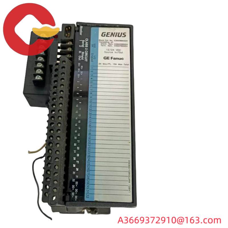 GE IC660BBD024 DC 32Circuit Source I/O Block