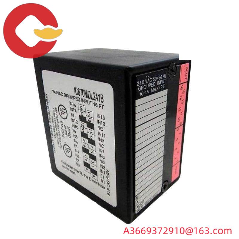 GE IC670MDL241 240VAC Input Module