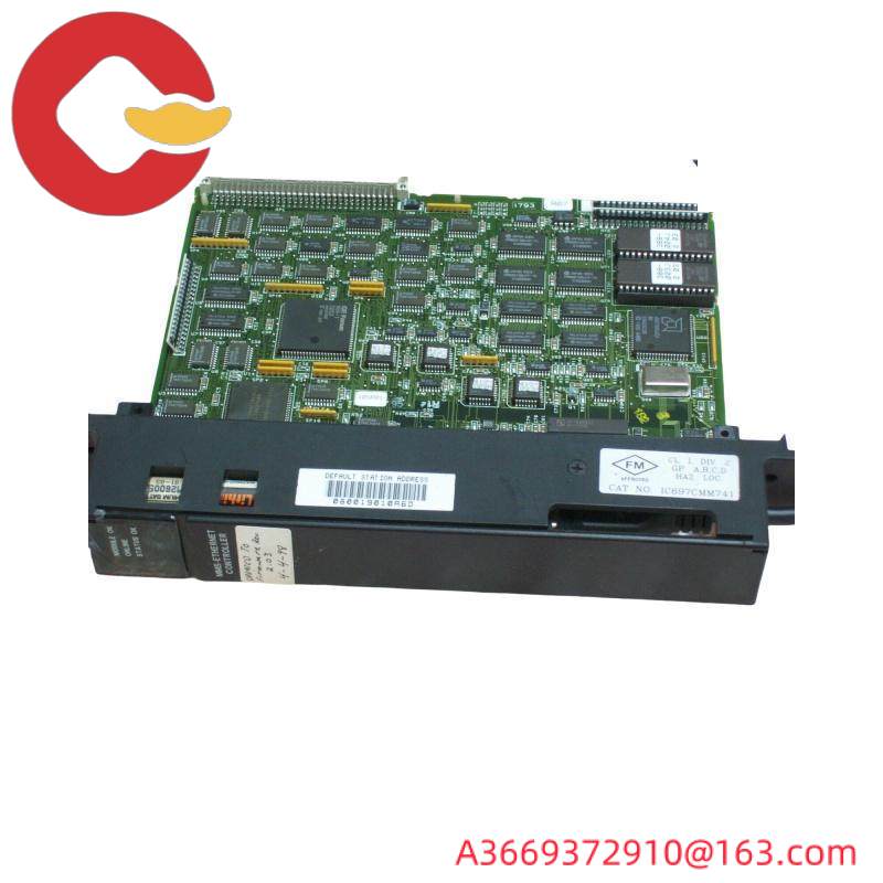 GE Fanuc IC697CMM741 ETHERNET CONTROLLER MODULE