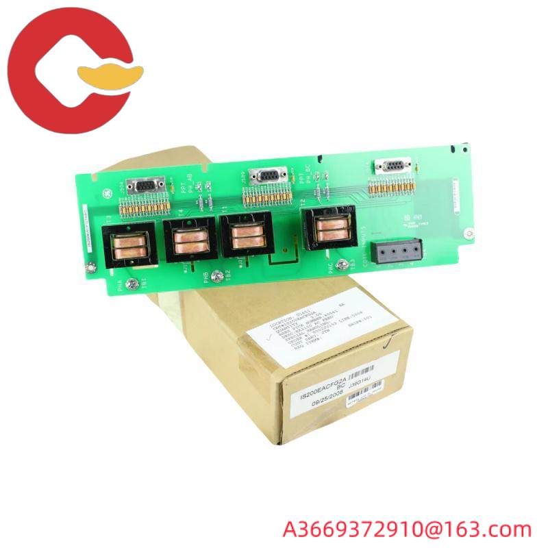 GE IS200EACFG2A long printed circuit board