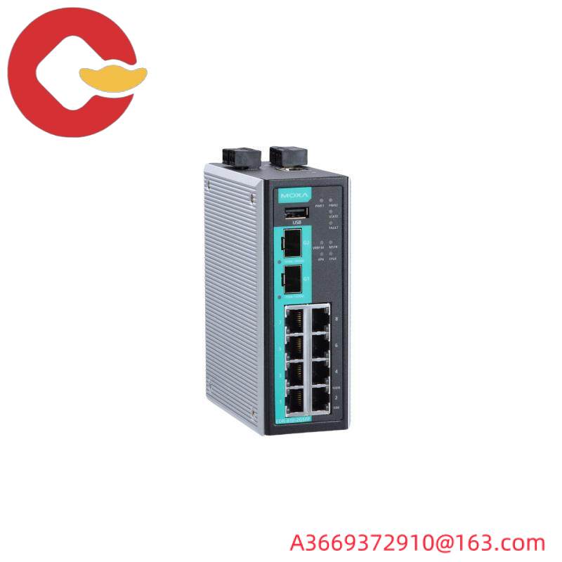 MOXA EDR-810-2GSFP Industrial Secure Router Switch